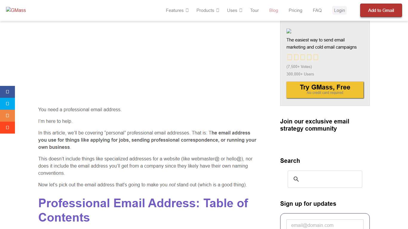 The 10 Best Professional Email Address Options Ranked (and 10 Worst)