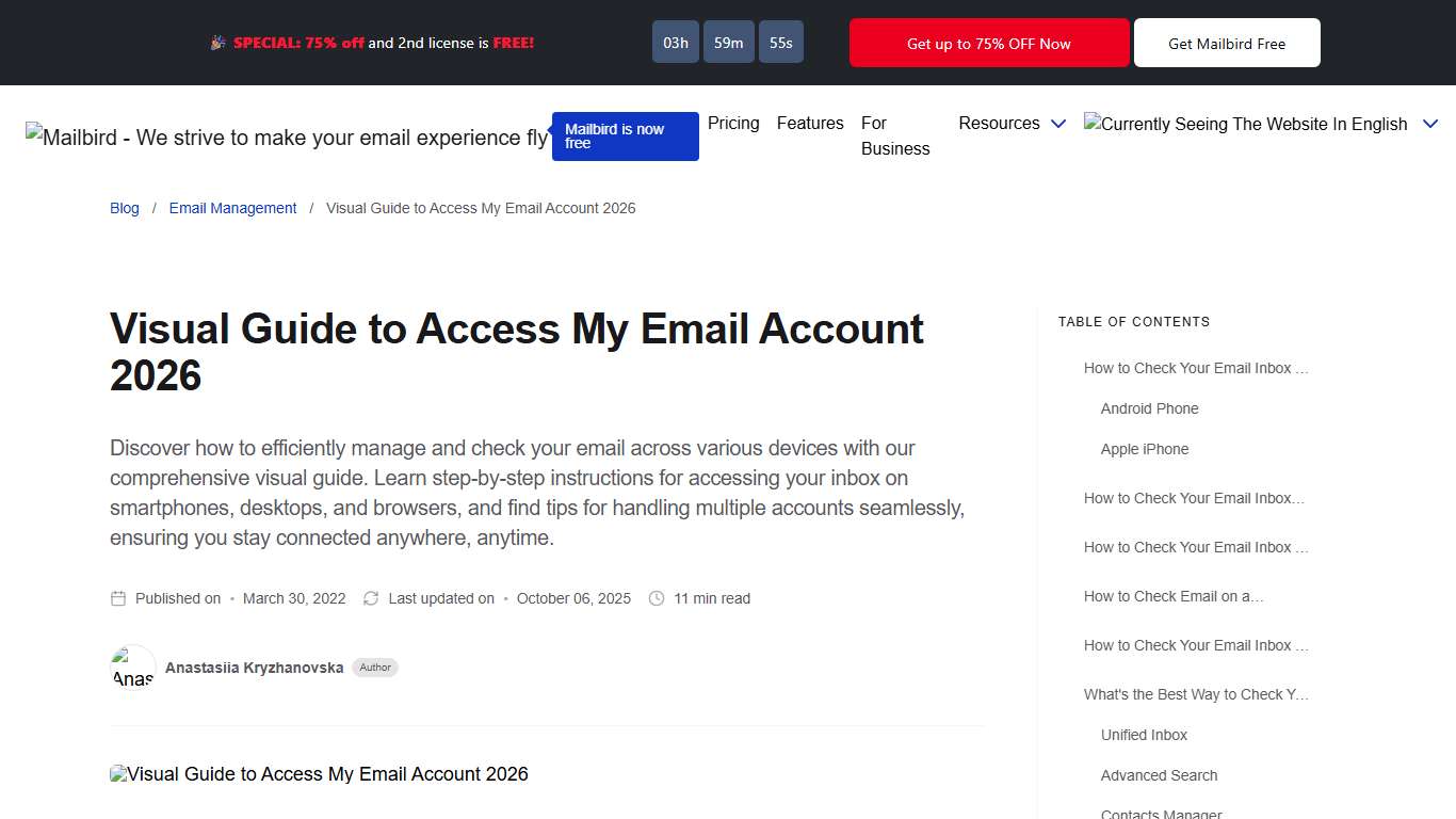 How to Check My Email Account Easily 2026 Mailbird